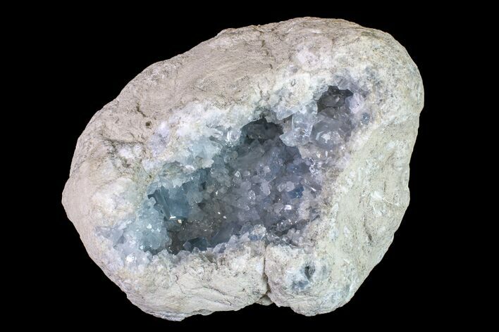 Sky Blue Celestine (Celestite) Geode ( Lbs) - Madagascar #156509